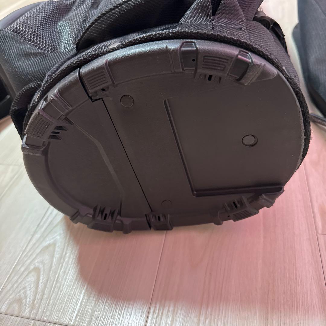 【2024購入】パーリーゲイツ　キャディバッグ　ブラック　黒　軽量　スタンド式