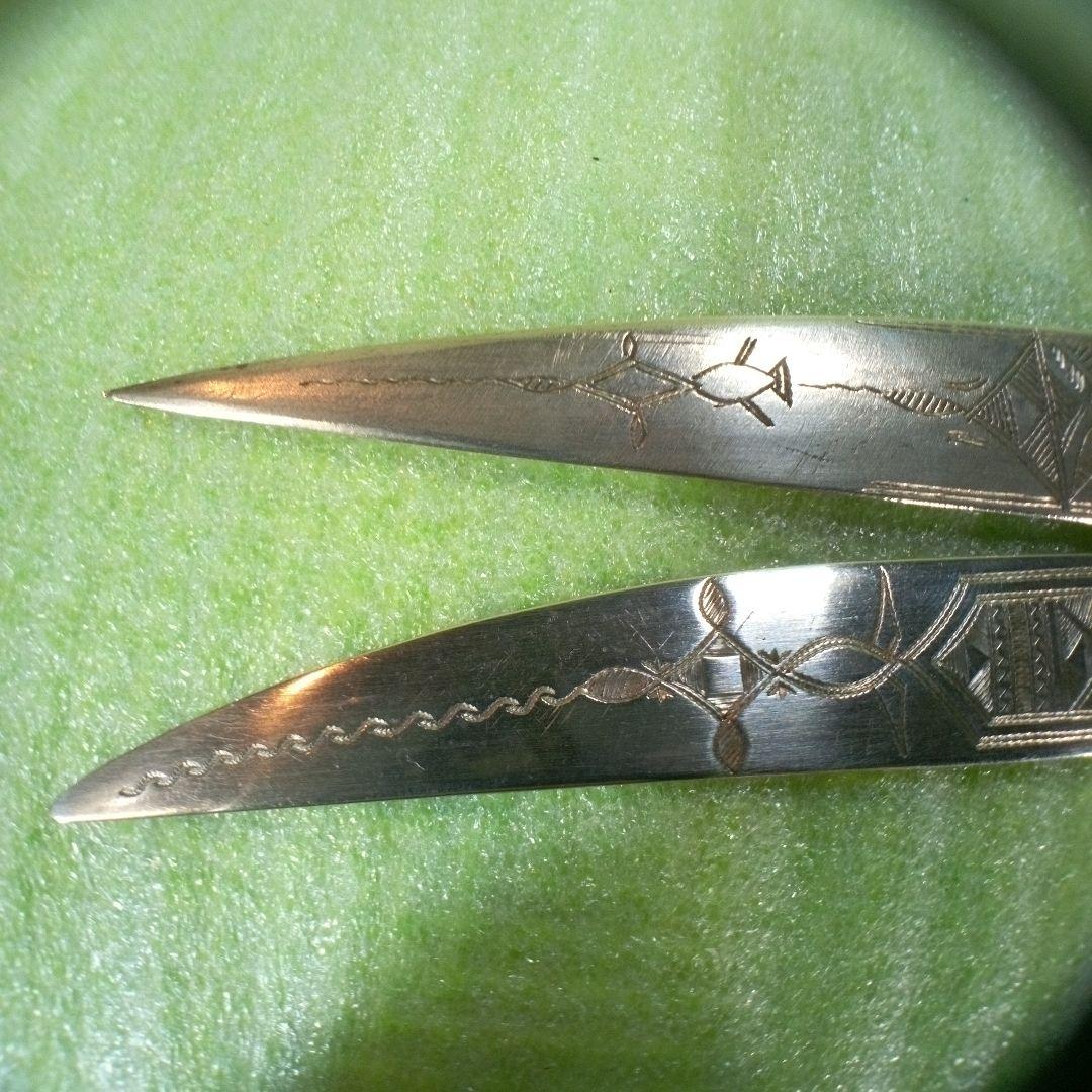 ニジェール？　錫製？　ペーパーナイフ　レア　希少　2本セット　アンティーク