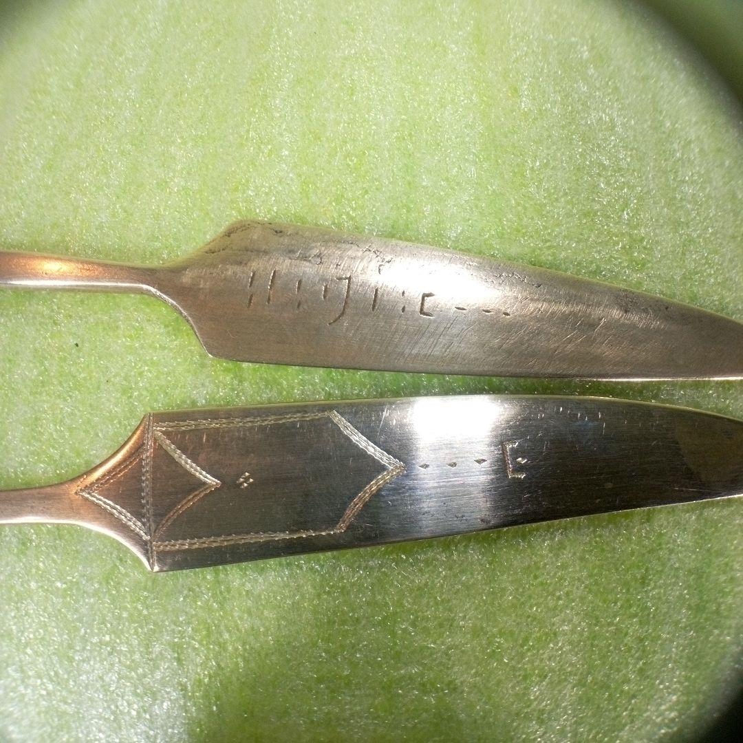 ニジェール？　錫製？　ペーパーナイフ　レア　希少　2本セット　アンティーク