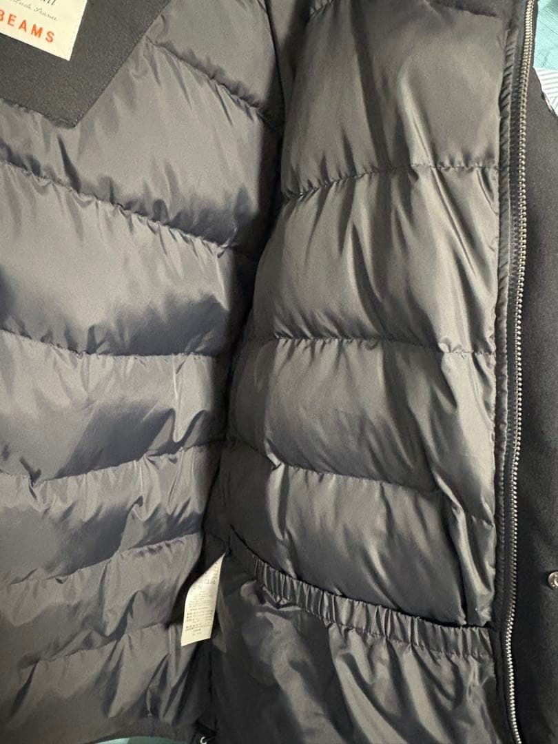 DANTONxBEAMS Down Army ダウンジャケット