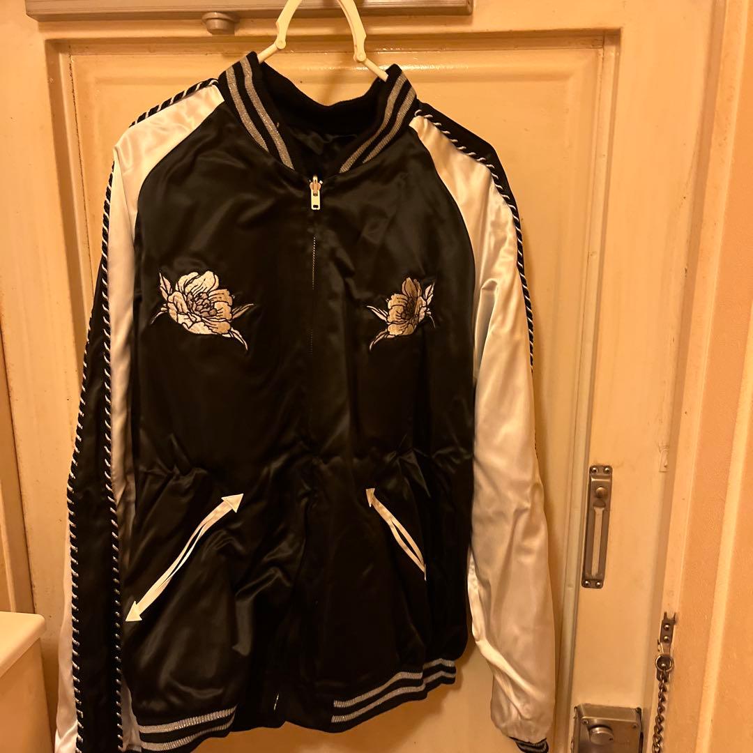 BUCK-TICK 今井寿×TAKEO スカジャン ブラック/ホワイト