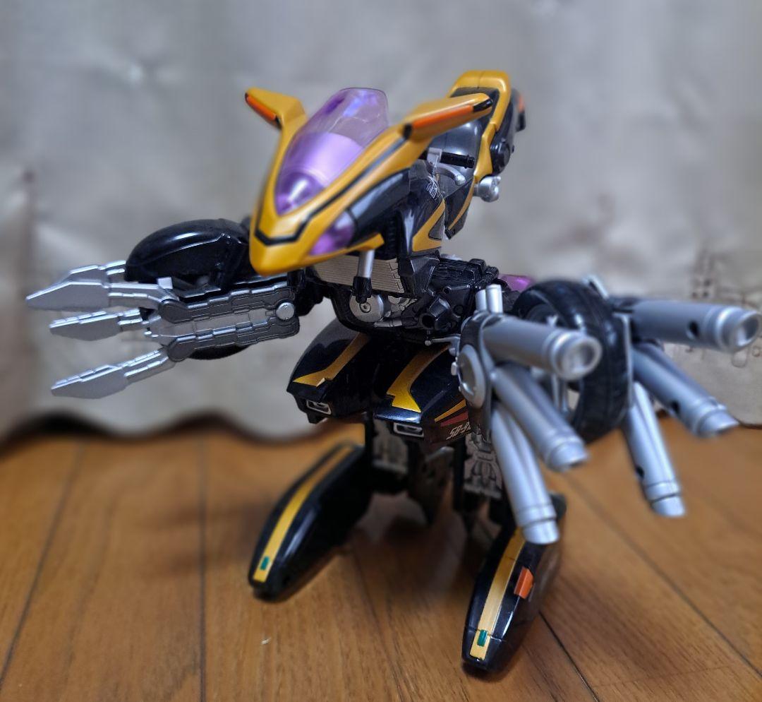 仮面ライダー ファイズ オートバジン カイザ 可動フィギュア 計2点 使用品