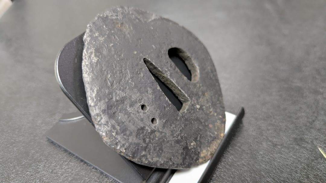 無銘：薩摩鍔 鉄鍔