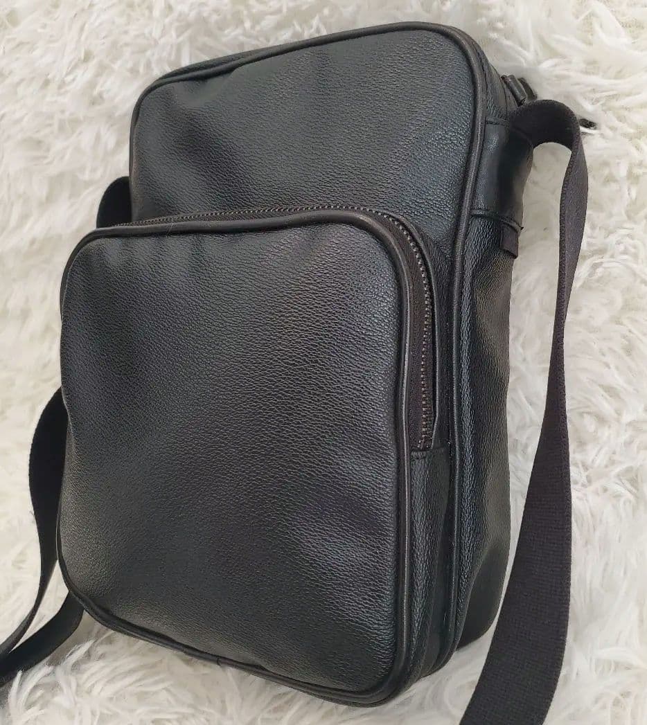 ⭐極美品⭐PORTER ブラック ショルダーバッグ pvc×レザー