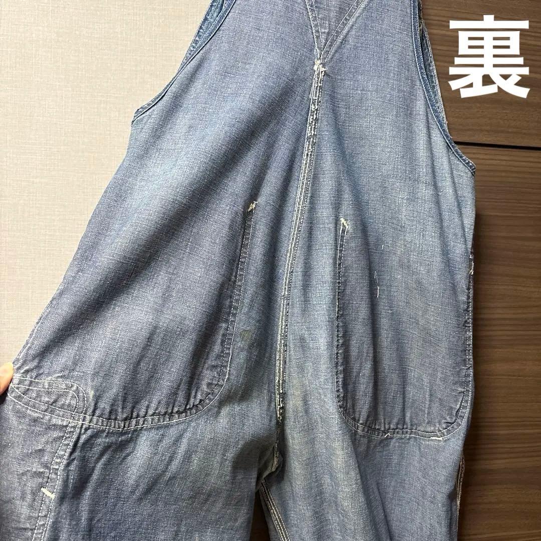 40's lee オーバーオール ビンテージ　デニム