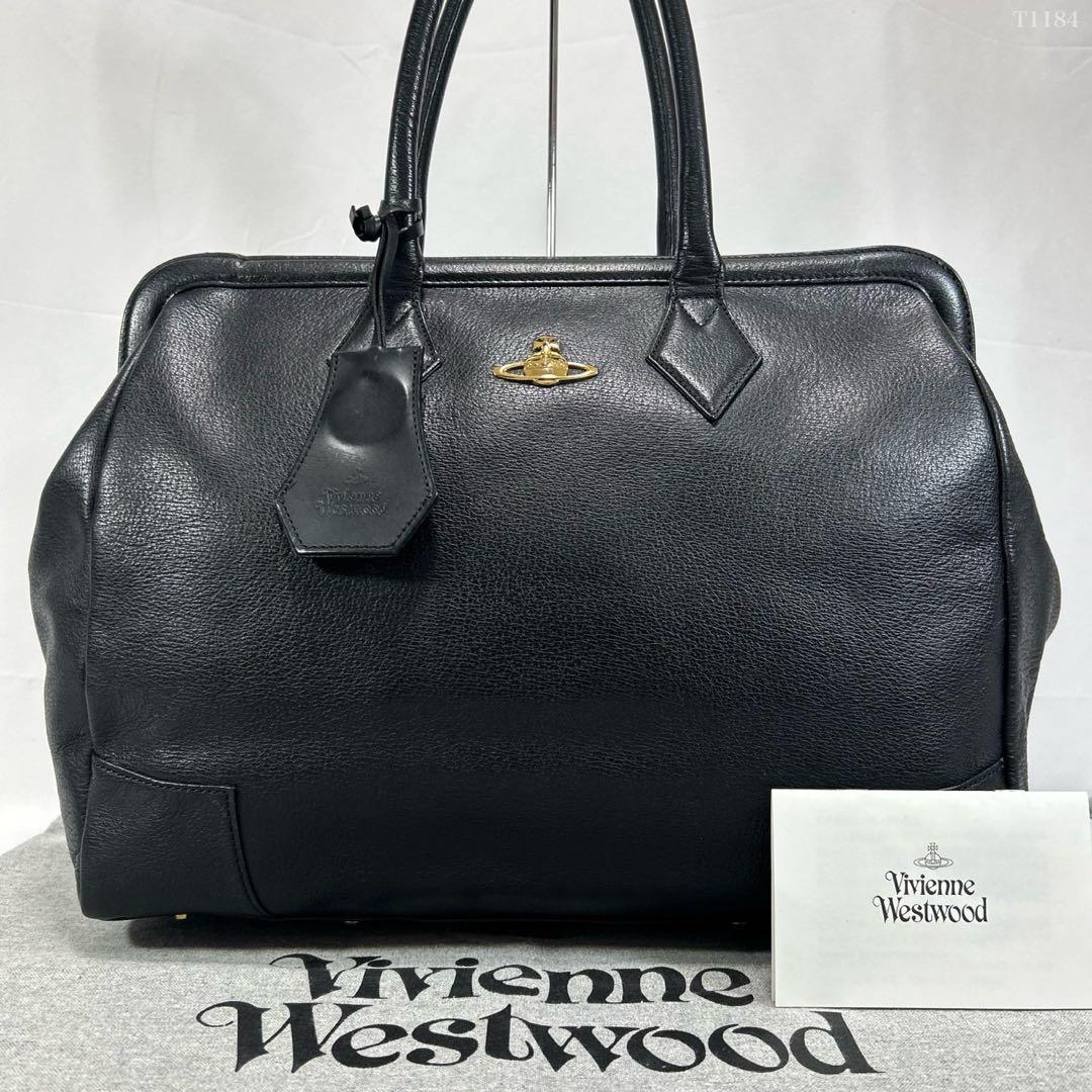 【訳あり極美品】ヴィヴィアンウエストウッド トートバッグ レザー オーブ A4可