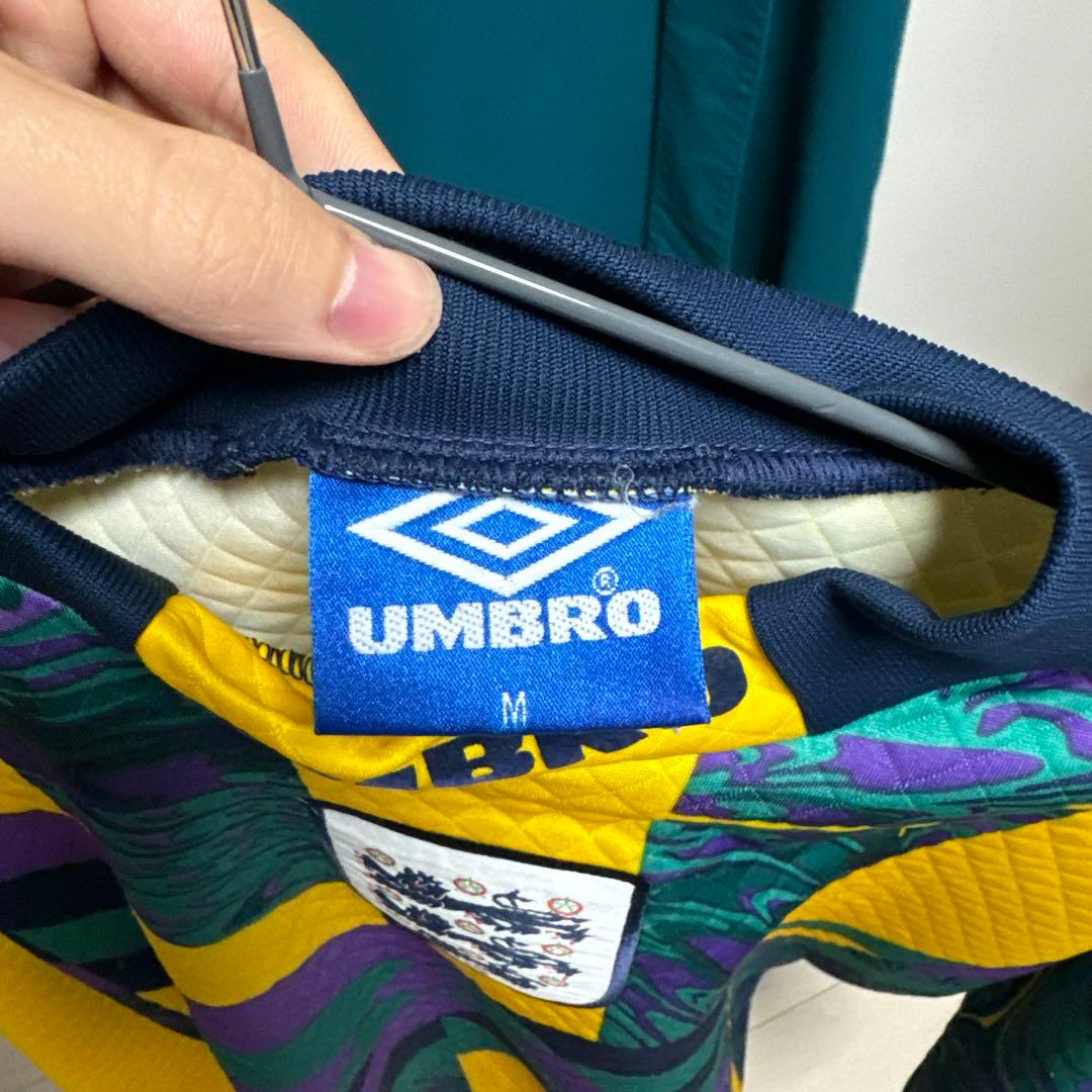 95-96イングランド代表キーパーユニフォーム　UMBRO