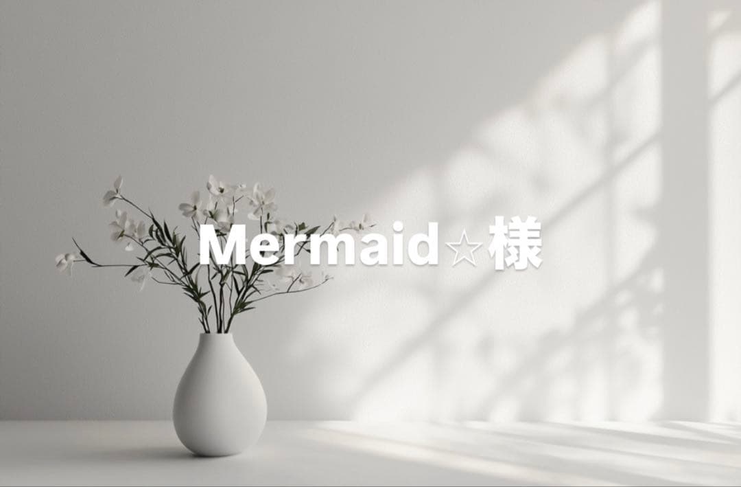 【Mermaid⭐︎】 オーガニックノート 4点