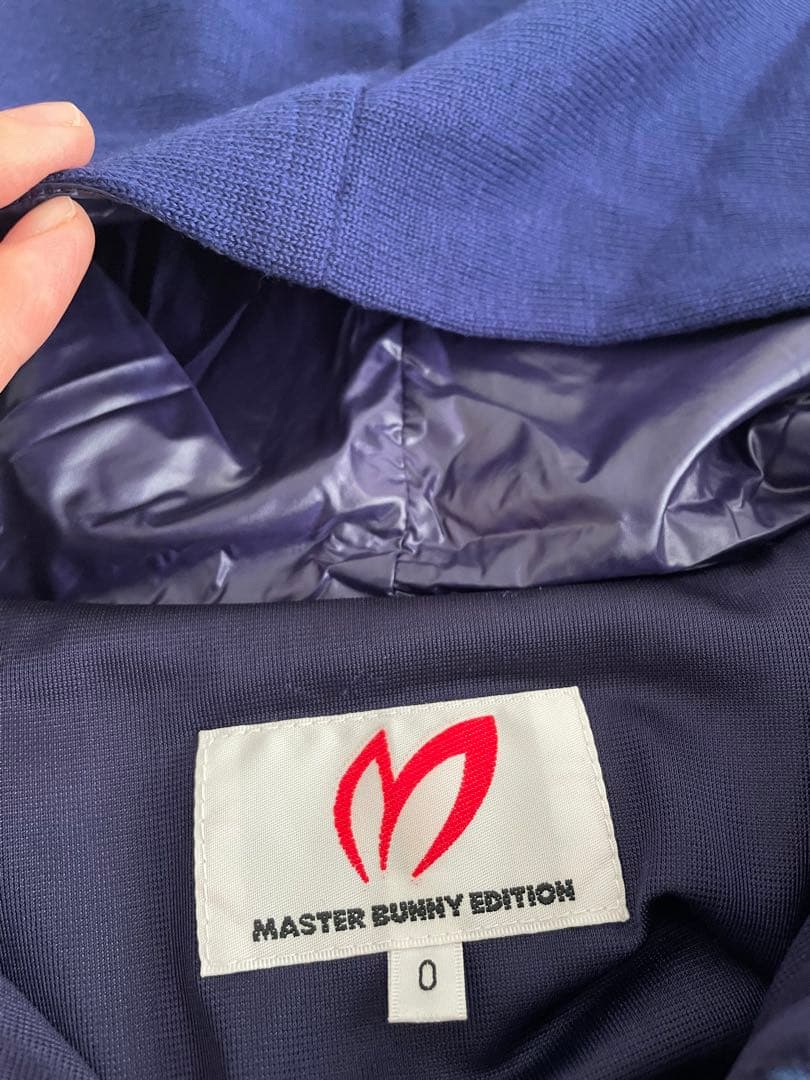 美品★マスターバニー★アウター兼中綿ゴルフワンピ★0