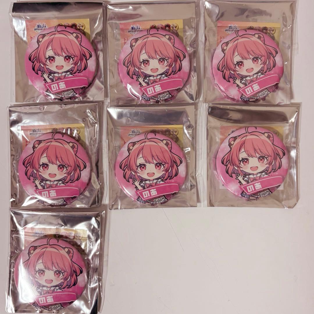 カラフルピーチ のあ タワー デフォ 缶バ 7個 セット