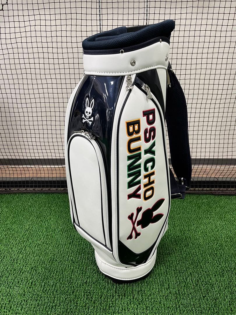 新品未使用 サイコバニー キャディバッグ 合皮