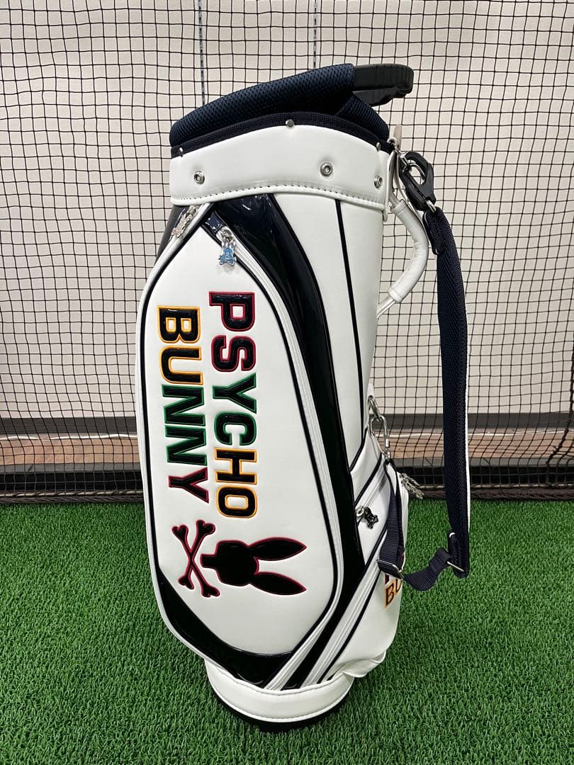 新品未使用 サイコバニー キャディバッグ 合皮