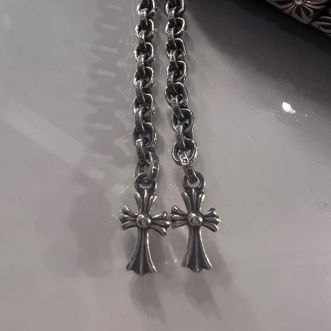 ★直営店購入正規品★クロムハーツ 3サイドジップ ピラミッド ウォレット 財布