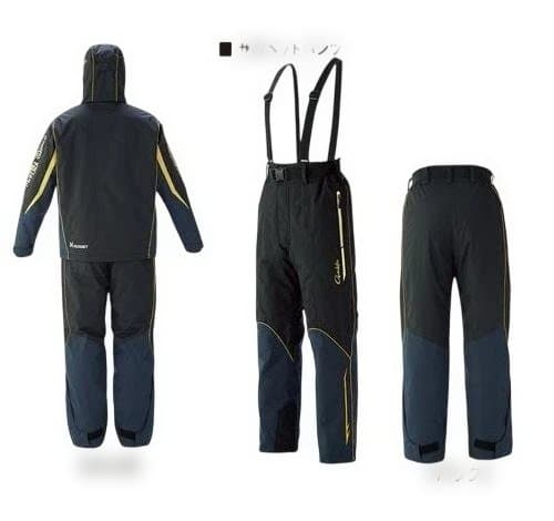 がまかつ GM-3536 LL ブラック レインスーツ 試着のみ 美品 収納袋付