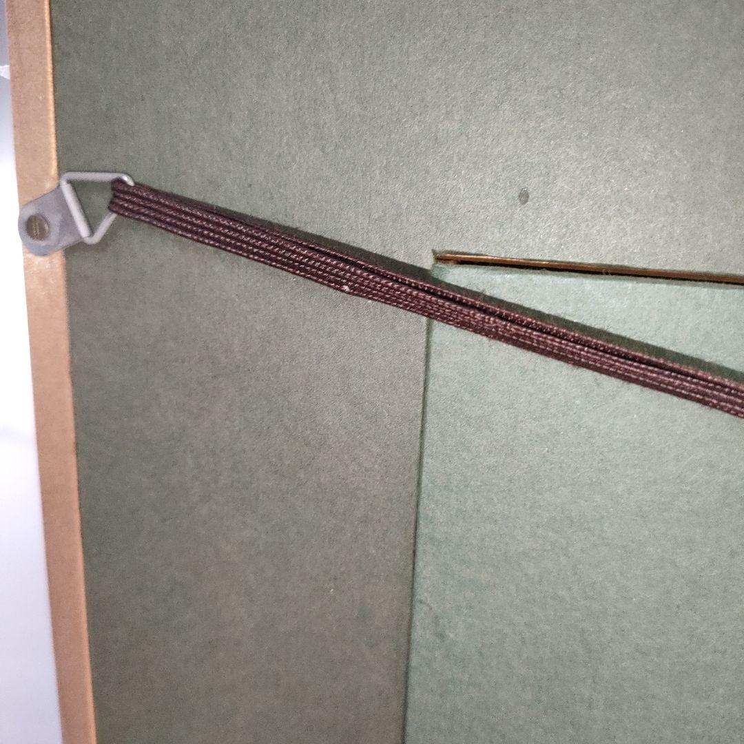 A1321-7/有田焼/源右衛門窯/古伊万里あやめ文陶板額/額装/陶額/