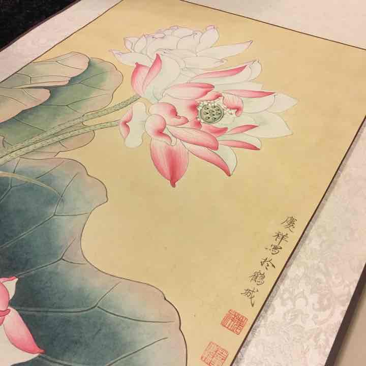 【入手困難】美術品 絵画 中国 工筆画