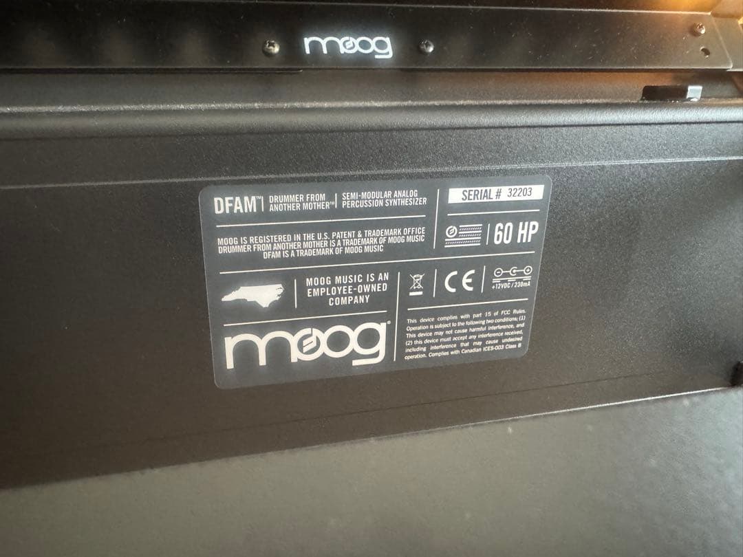 Moog DFAM & SUBHARMONICON セット