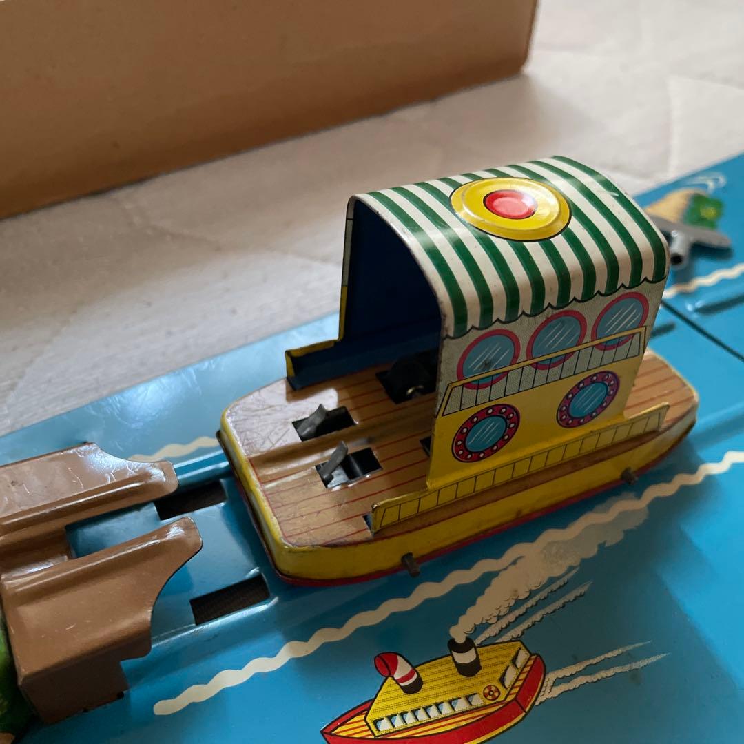 米澤　メカニカル フェリーボート 940ゼンマイ仕掛け