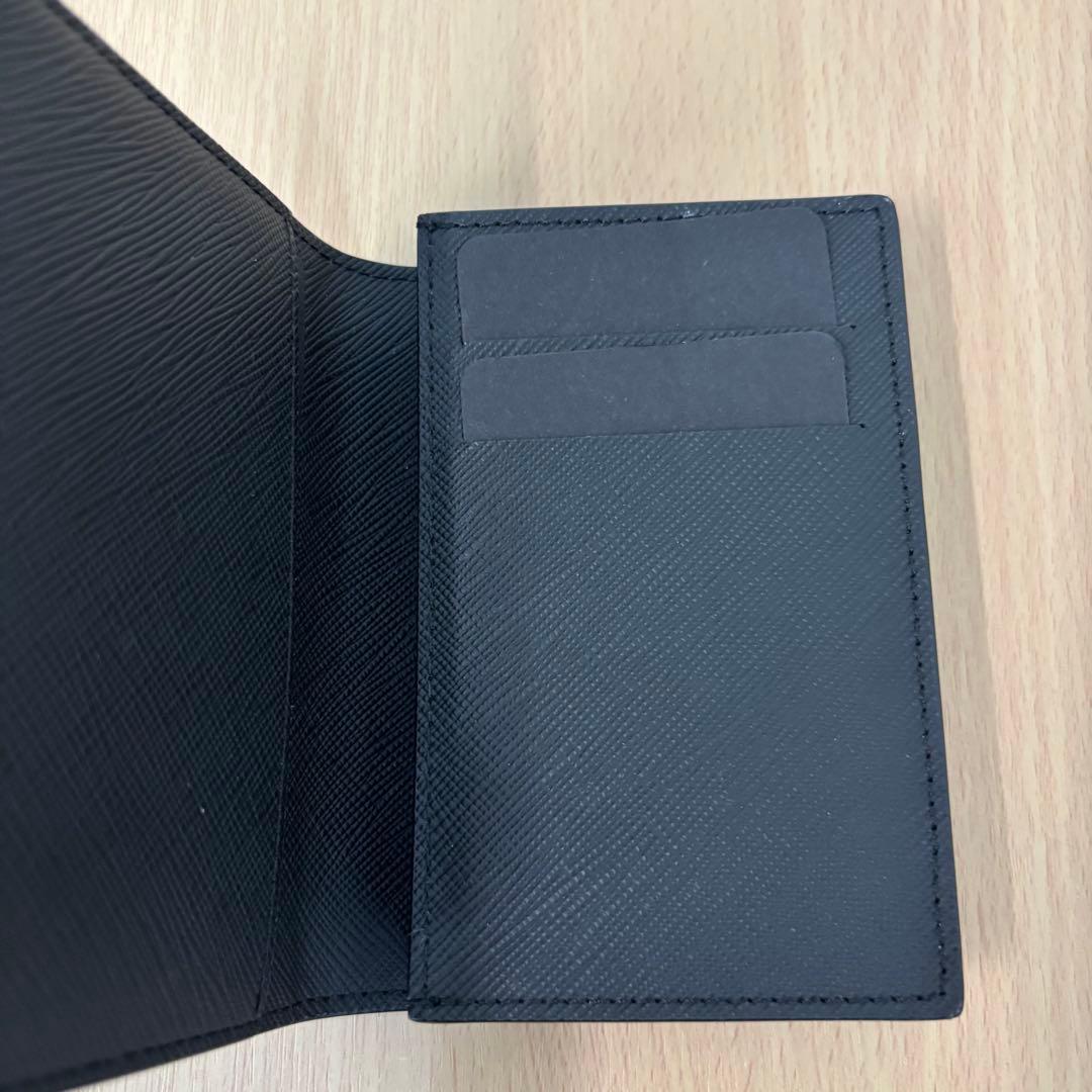 ▪️【未使用保管品】dunhill ダンヒル カードケース 名刺入れ レザー 黒