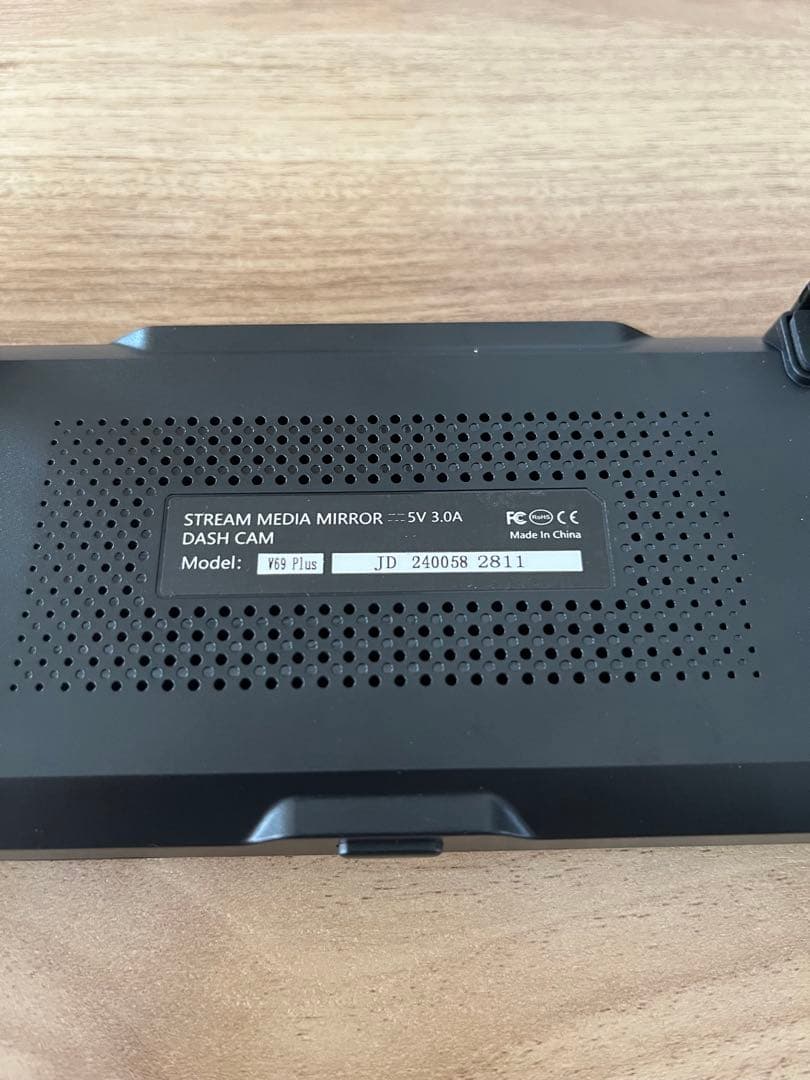 Changer4Kミラー型ドライブレコーダー V69plus (新品 未使用)