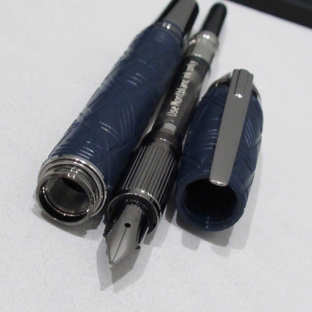 モンブラン 万年筆 スターウォーカー スペースブルー 130210