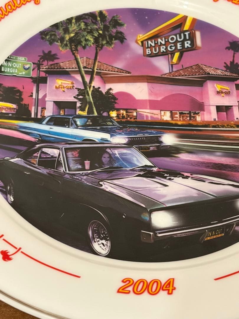 in n out コレクタブル　プレート　希少