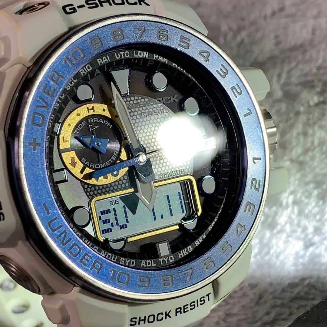 時計 G-SHOCK Gulfmaster GWN 1000 WHITE/GOLD
