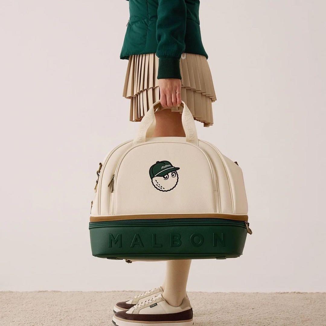 マルボン ゴルフ 新品 ボストンバッグ ゴルフバッグ シューズケース