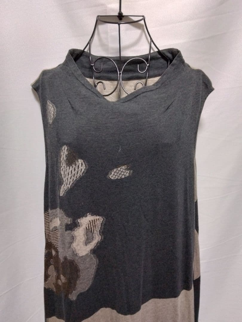 ninaセンソユニコ　慈雨　ジウ　ノースリーブ ワンピース