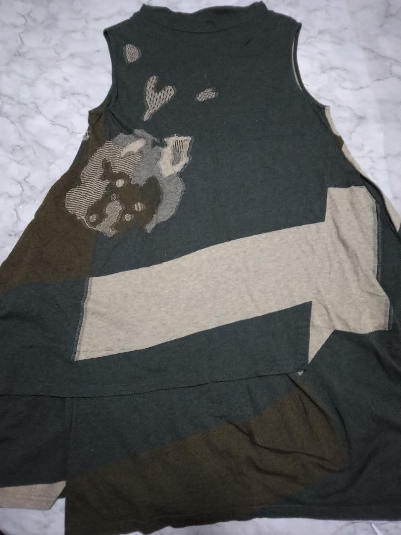 ninaセンソユニコ　慈雨　ジウ　ノースリーブ ワンピース