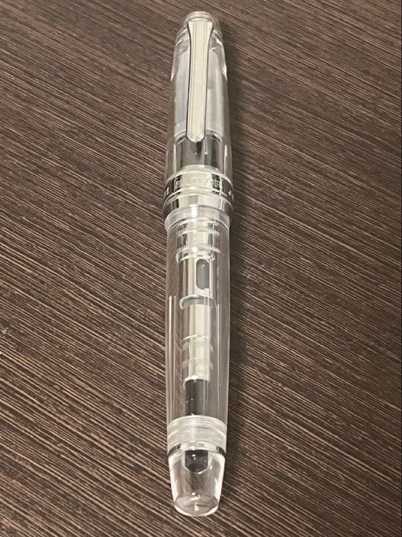 SAILOR 万年筆 プロフェッショナルギア 銀 KOPデモンストレーターモデル