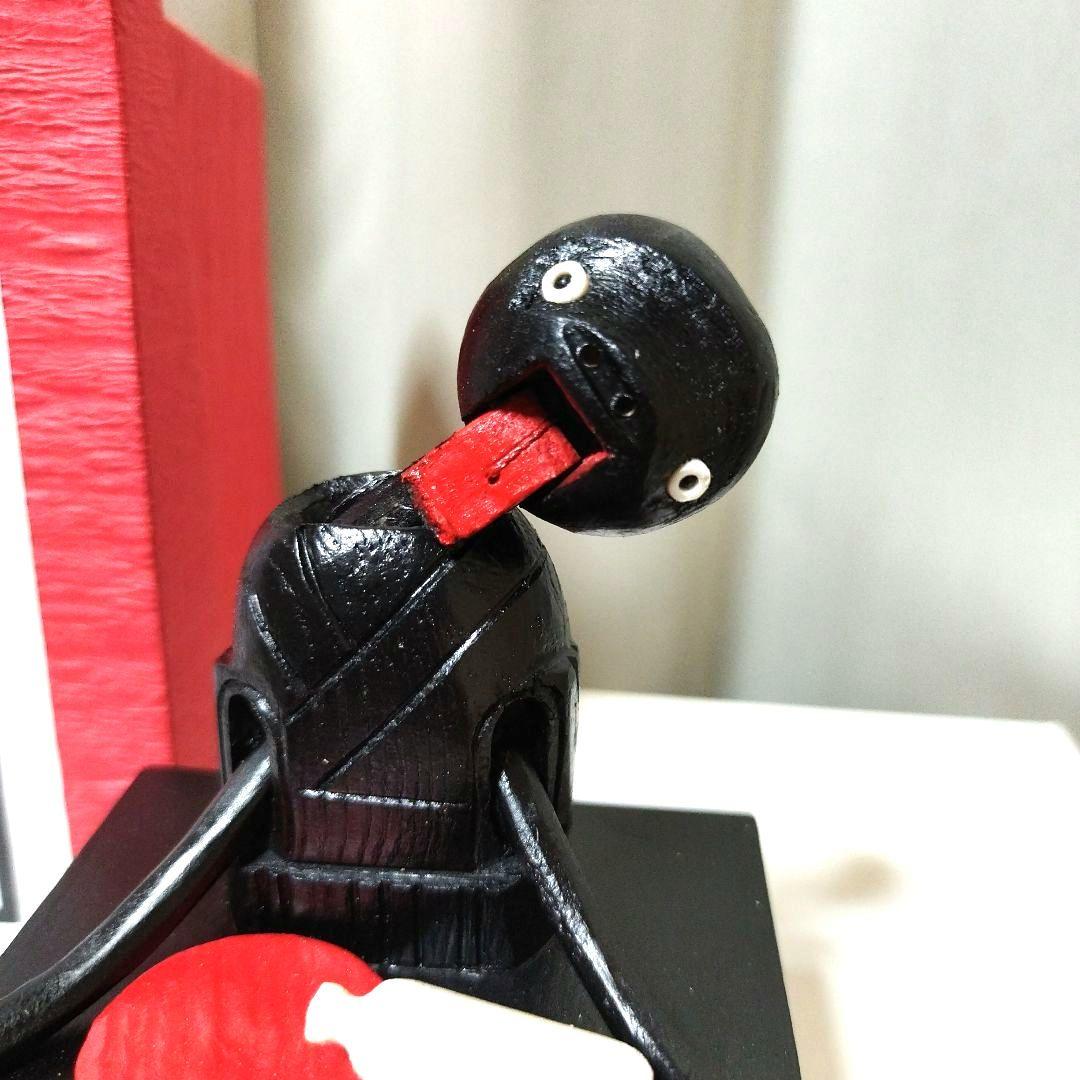 〘新品未使用〙神戸カラクリ人形木製 ユニークデザイン（酔っ払い）