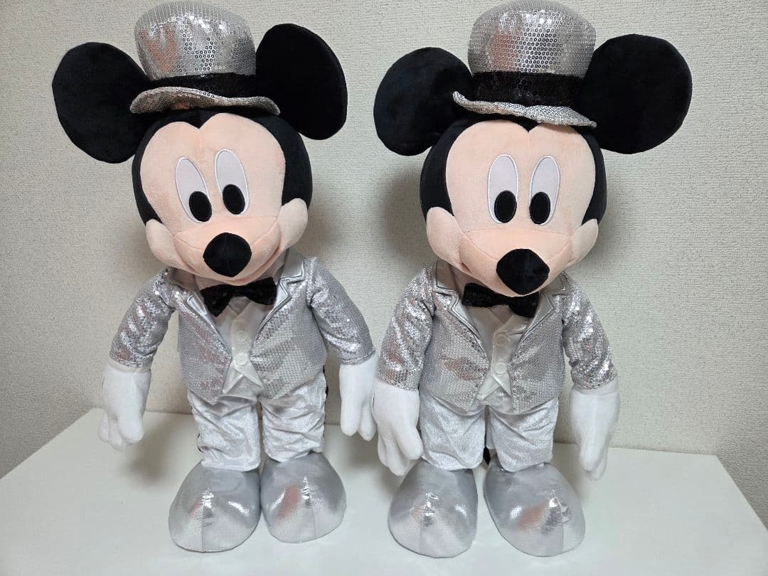 希少2体ディズニー100周年一番くじラストワン賞BIGミッキー特大ぬいぐるみ