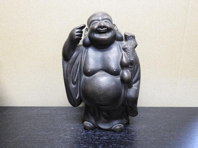 備前焼　布袋様　MA１６７