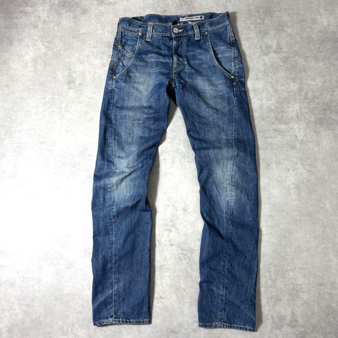 【色落ち◎】Levi’s ユーロ リーバイス エンジニアード シンチバック