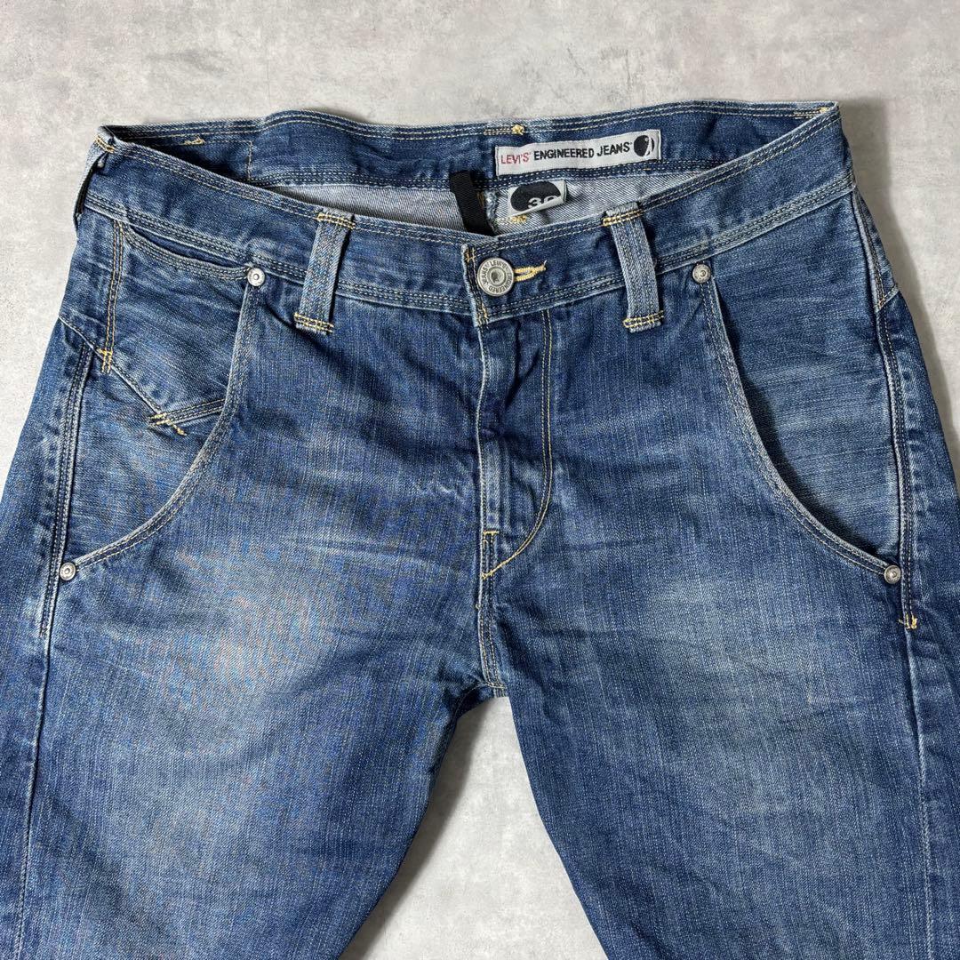 【色落ち◎】Levi’s ユーロ リーバイス エンジニアード シンチバック