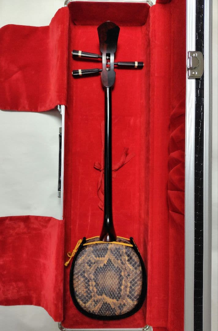 三線（沖縄三味線） 江戸与那城型　当代名工棹