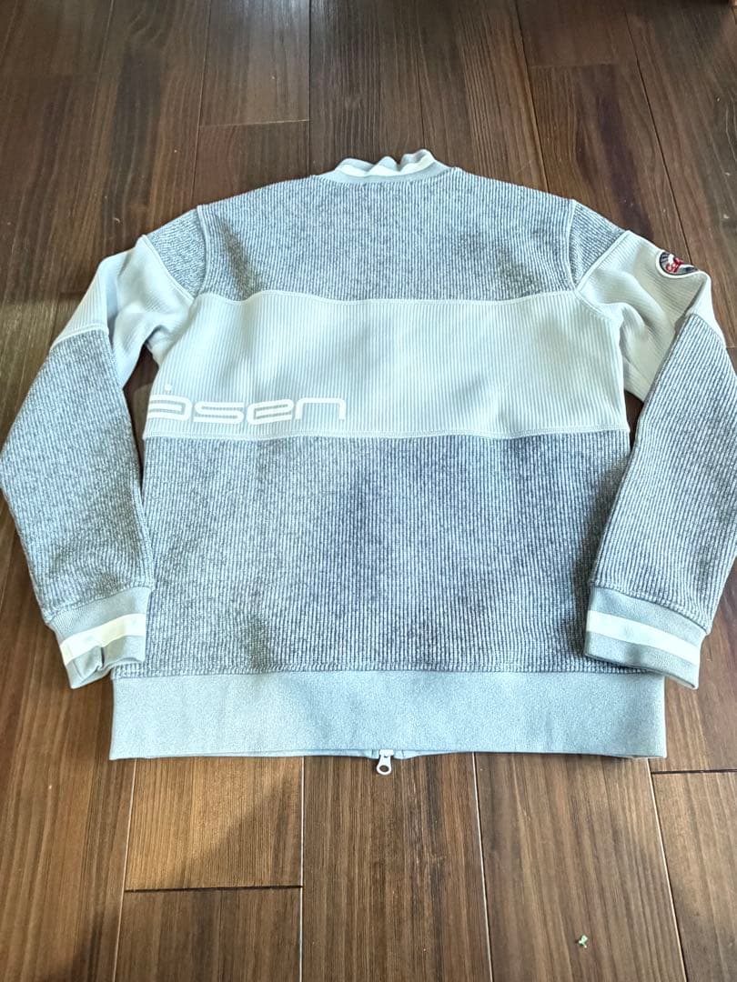 【美品】Rosasen（ロサーセン）切替ニットジャケット　メンズ Lサイズ