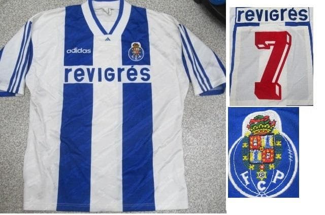 激レア当時物＞　FCポルト　adidasアディダス　7番　ユニフォーム