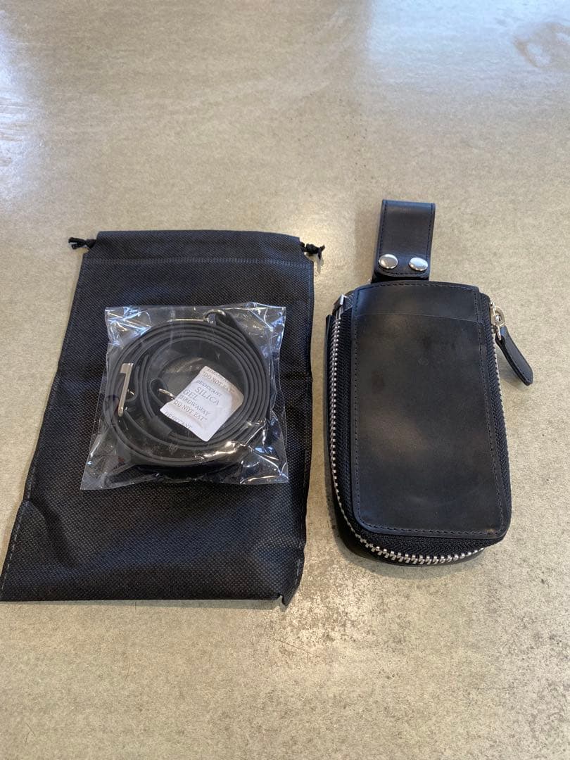 ABBEY × SHINGO KUZUNO シザーケース ブラック