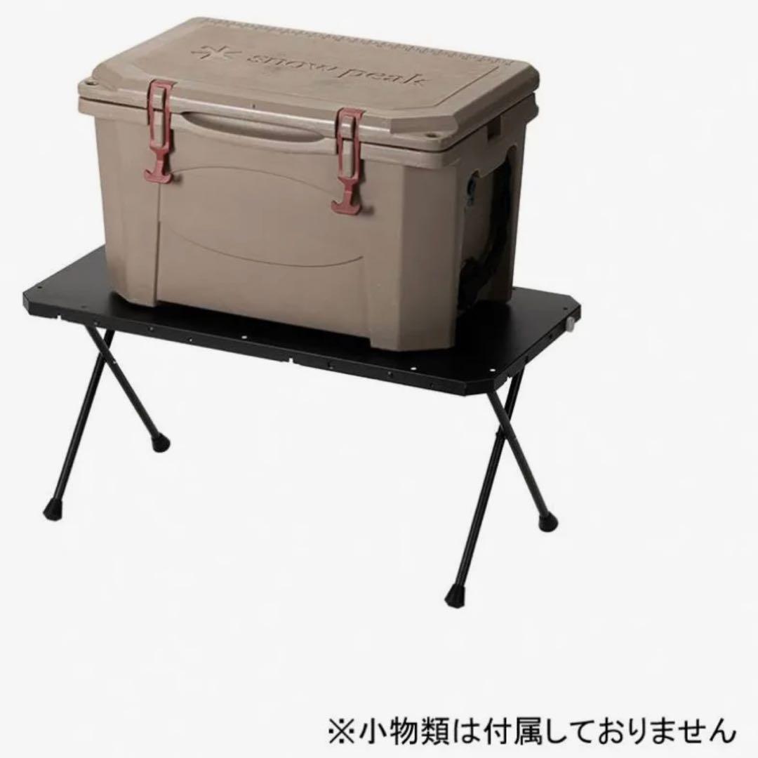 新品 スノーピーク コネクションテーブル 耐熱ブラック ジカロ連結 IGT 焚火