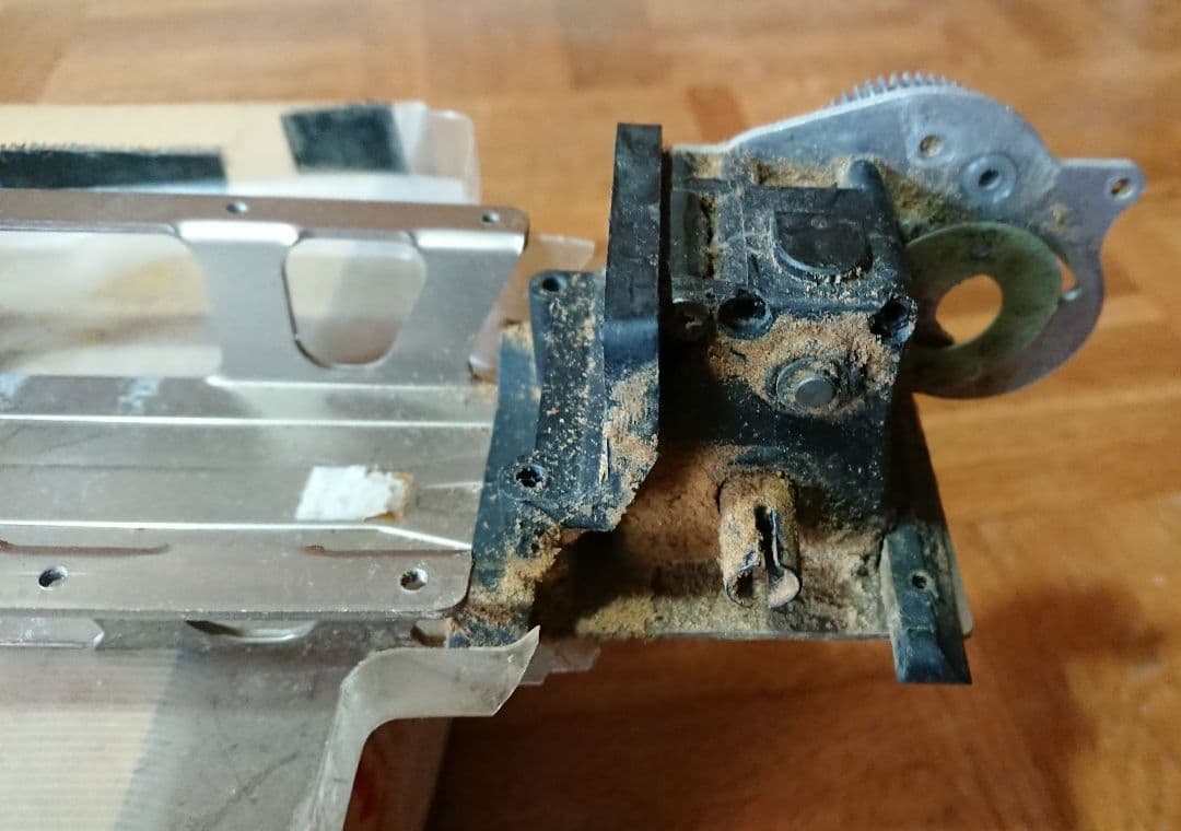 ラジコン 京商 旧 アルティマ シャーシ ジャンク