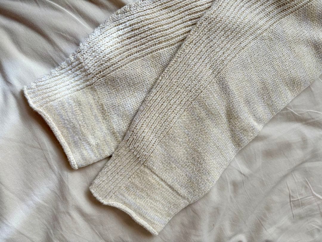 tamaki niime タマキニイメ玉木新雌コットン カーディガン　アイボリー