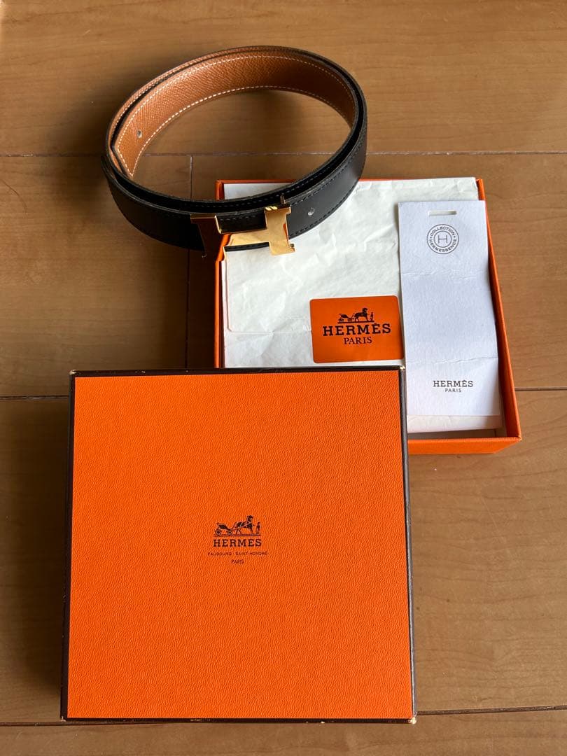 ⭐️美品⭐️ エルメス コンスタンス ミニ Hベルト 70 ゴールドバックル
