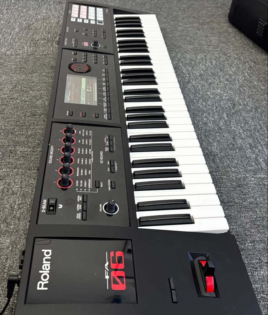 Roland FA06 シンセサイザー ACアダプター&ケース付き ローランド