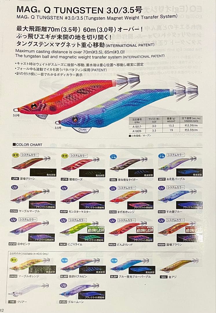 デュエル　ヨーズリ　エギ　エビQ・マグQ・マグネットSS