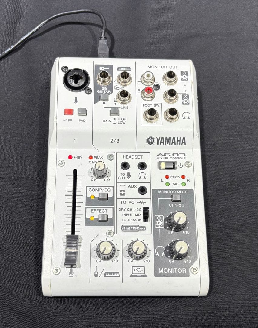 星*ィ様 通電のみ確認済 YAMAHA AG03 ミキシングコンソール ジャンク