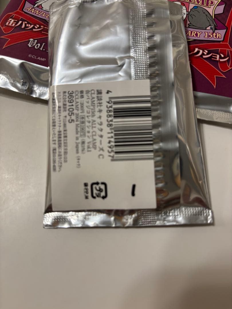CLAMP ANNIVERSARY 15th 缶バッジコレクション