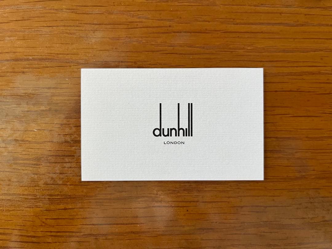 dunhillレザー名刺入れ　23R2512GN251R Harnessブラウン