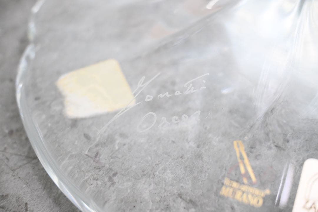 【極美品】Zanetti Murano ザネッティ ムラーノガラス 220万 鷲